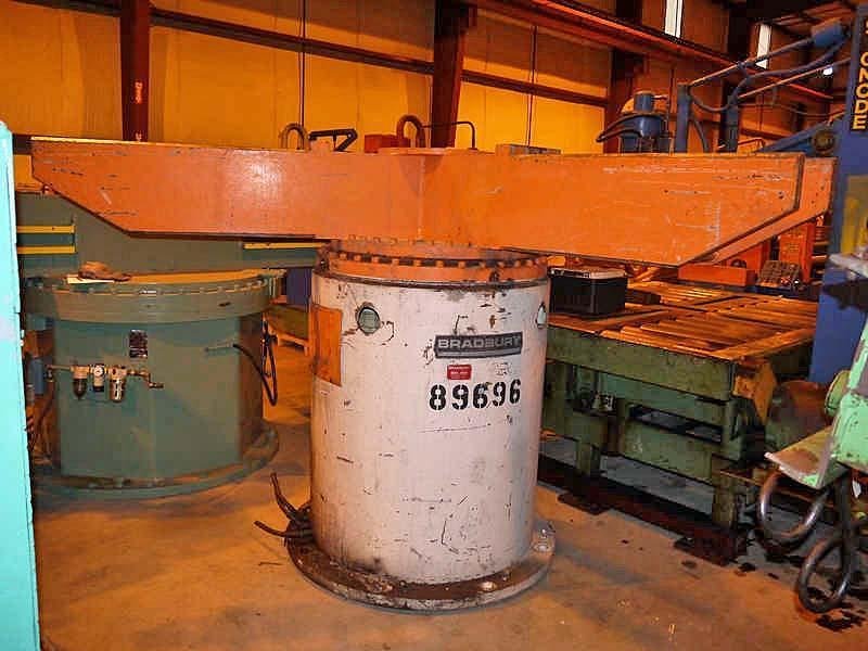 30,000# x 60" Bradbury 3 Arm Turnstile