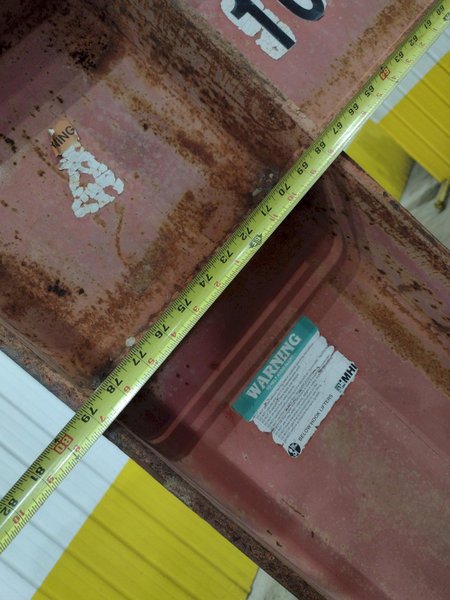 20,000 LBS / 10 TON X 60&quot; X 60&quot; BUSHMAN MODEL #901 PALLET LIFTER CRANE ATTACHMENT: STOCK #23641