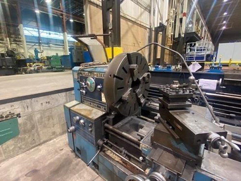 34" X 80" AJAX-HERCULES HEAVY DUTY #34 GAP BED ENGINE LATHE