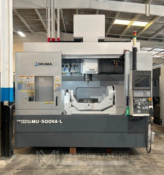Okuma MU-500VA-L 5-Axis CNC Universal Machining Center – Milling &amp; Turning Capability