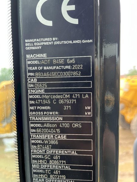 2022 Bell B45E B93A645EC03007852