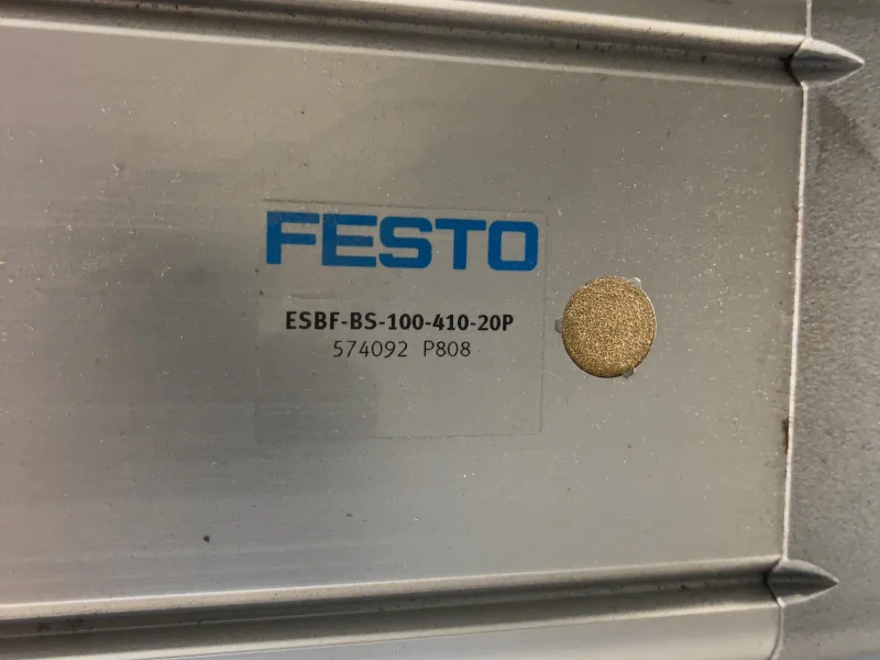 FESTO 10000 RPM, 4.25 KW ELECTRIC CYLINDER   -  ESBF-BS-100-410-20P