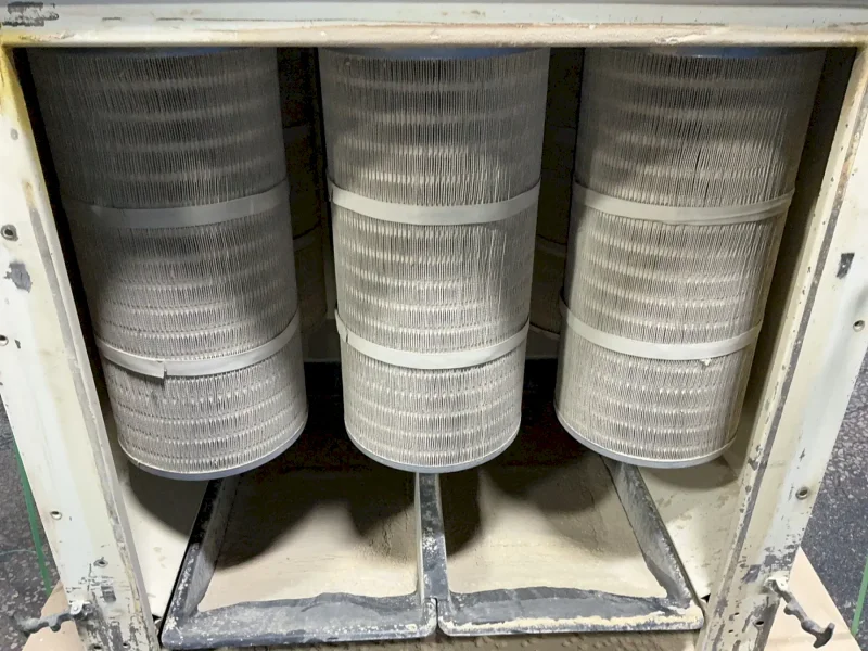 AERCOLOGY 5 HP DUST COLLECT BOOTH  -  AERBOOTH