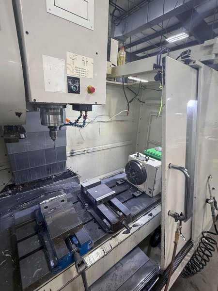 Hurco VM3  VMC, 2008 – WinMax, 4th Axis, Rigid Tap