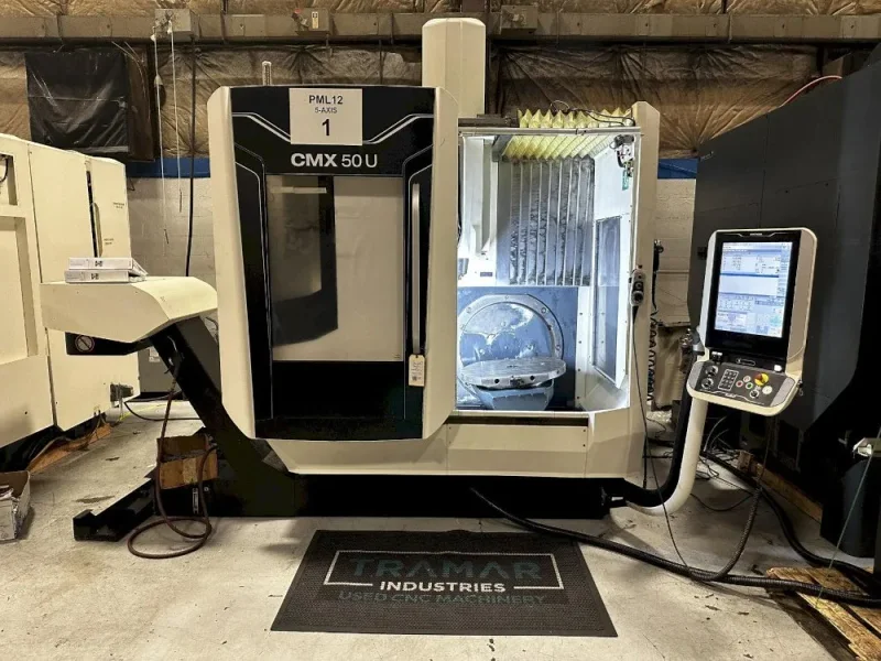 DMG MORI 19.7" X 24.82" CMX50 U 5-AXIS VMC  -  CMX 50 U