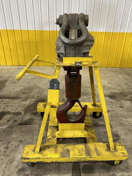100,000 LBS CAPACITY PORTA-WEIGH MODEL #MSI-4300 DIGITAL CRANE SCALE WITH HOOK: STOCK #21999