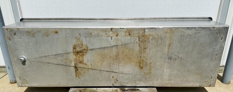 8’ x 30” x 17.5” Stainless Steel  |  Single Compartment Sink