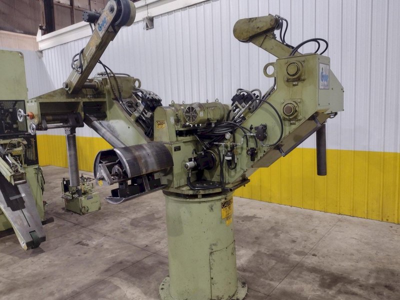 18” X .175”  CWP MODEL #SFAC4-20 SPACE-SAVER AUTOMATIC COIL FEED LINE: STOCK #22211