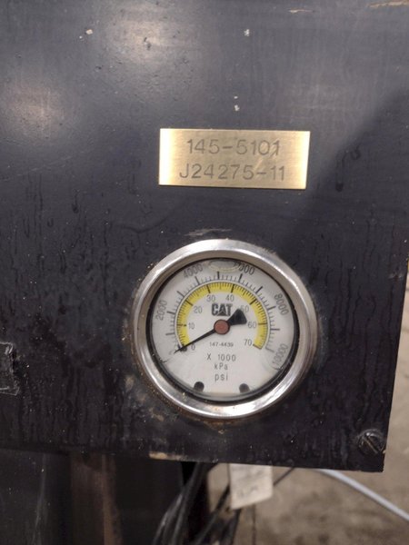 CAT CRIMPUTER HOSE CRIMPING PRESS &amp; DIES, WITH ENERPAC HYDRUALIC UNIT: YOBRO #24865