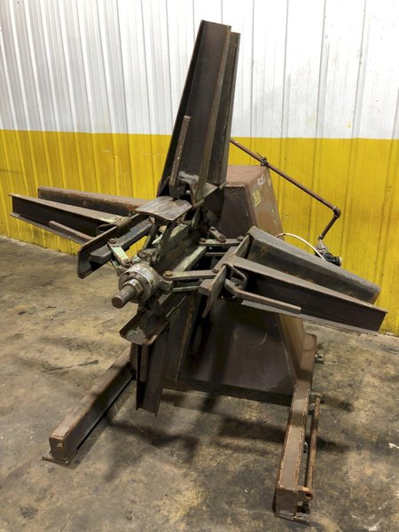 4000 LB 2 TON X 24" MECON  PULL OFF SINGLE END COIL REEL UNCOILER: STOCK 12053