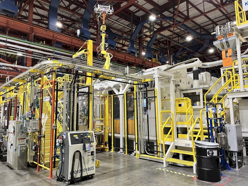 4000 Ton Krauss Maffei Injection Molding Press