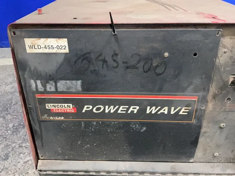 LINCOLN ELECTRIC 455  AMPS POWERWAVE 455 WELDER   -  POWERWAVE 455