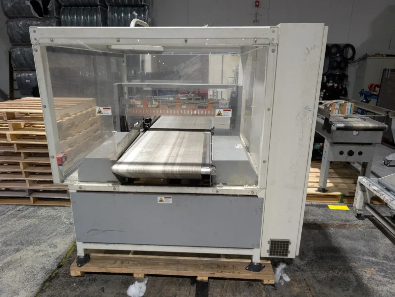 Texwrap 2410ISS Automatic Side Seal Shrink Wrapper with Texwrap ST-1322 Heat Tunnel, 2019