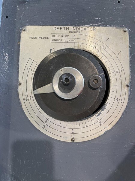 5&quot; X 60&quot; MITTS &amp; MERRILL MODEL #9B HYDRAULIC KEYSEATER. STOCK # 1262520