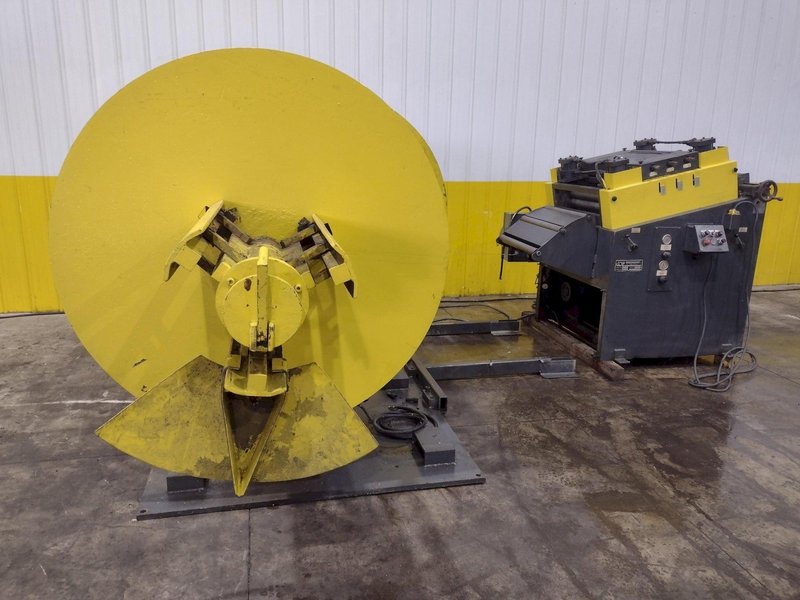 24" X .105" X 8,000 LBS COE CPR-DE DOUBLE END UNCOILER &amp; COE CPPS-PO STRAIGHTENER: YOBRO #24984