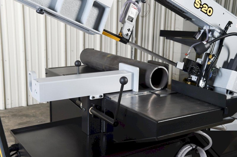 NEW 13" x 18" HYD-MECH MODEL S-20P SEMI-AUTOMATIC HORIZONTAL PIVOT BAND SAW