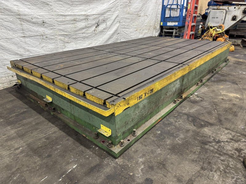 176&quot; X 97-1/2&quot; T SLOTTED FLOOR PLATE/TABLE: STOCK #79281