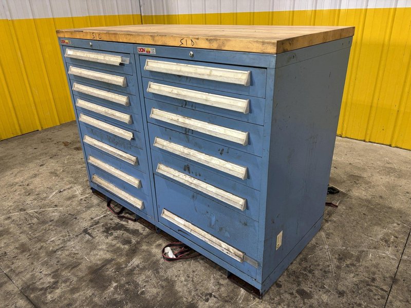 (2) LYON TOOL STORAGE CABINETS: STOCK #23181