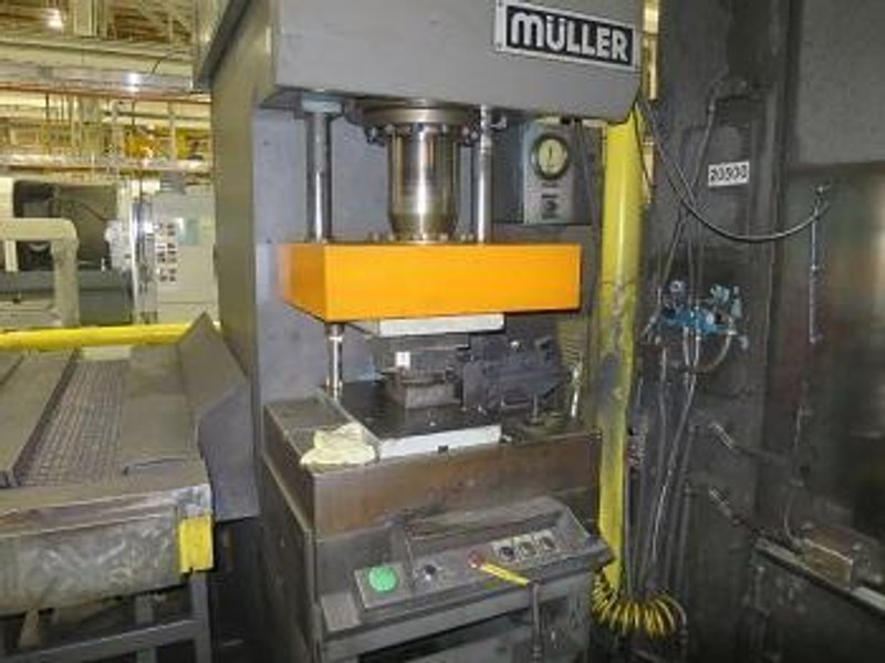 75 TON MULLER CL-75 HYDRAULIC TRIM PRESS