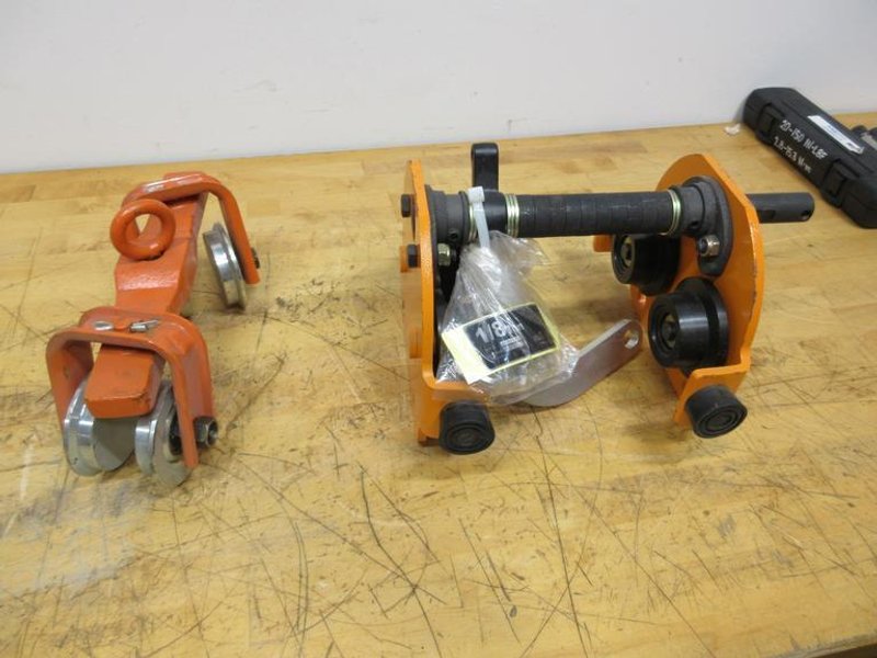 Accolift 1/8-Ton Adjustable Trolley 2"-8" &amp; 2" Trolley- Auction Item