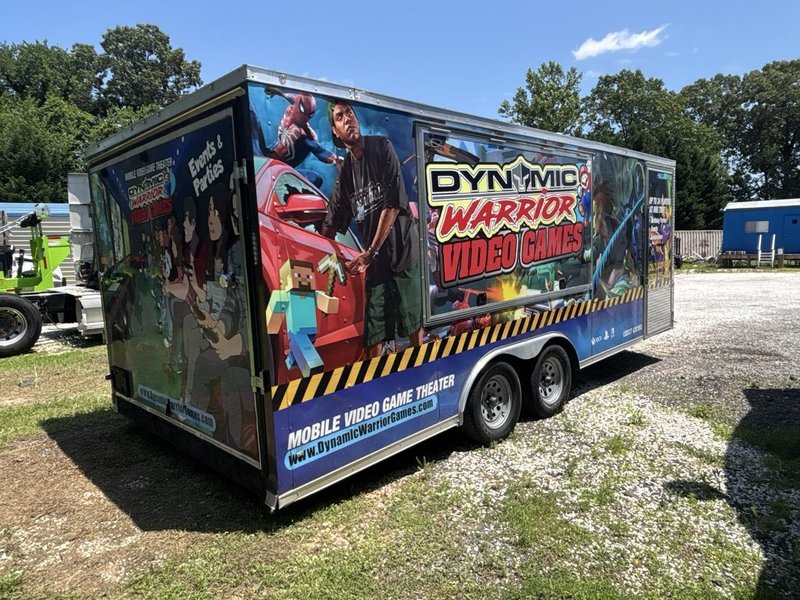 Rock Solid Cargo 8.5ftx20ft GAMING Trailer, 2023