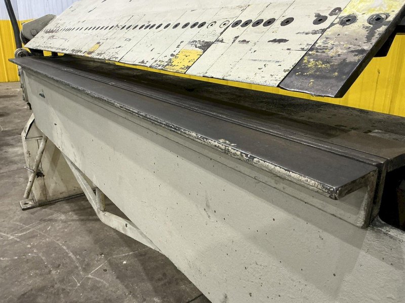 72" X 12 GAUGE NATIONAL MODEL #U7212 MANUAL BOX &amp; PAN FINGER BRAKE: YOBRO #25672