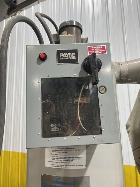 1200 CFM HAMMOND DUSKOLECTOR MODEL DK-655-C DUST COLLECTOR: STOCK #17572