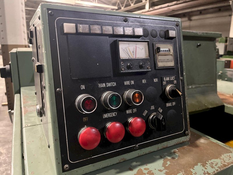 Nakashimada Model TH2-6A 2 DIE 2 BLOW Cold Header