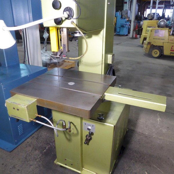 20" Startrite Vertical Band Saw V500H, Hyd. Table, 14" Work Height, Nice
