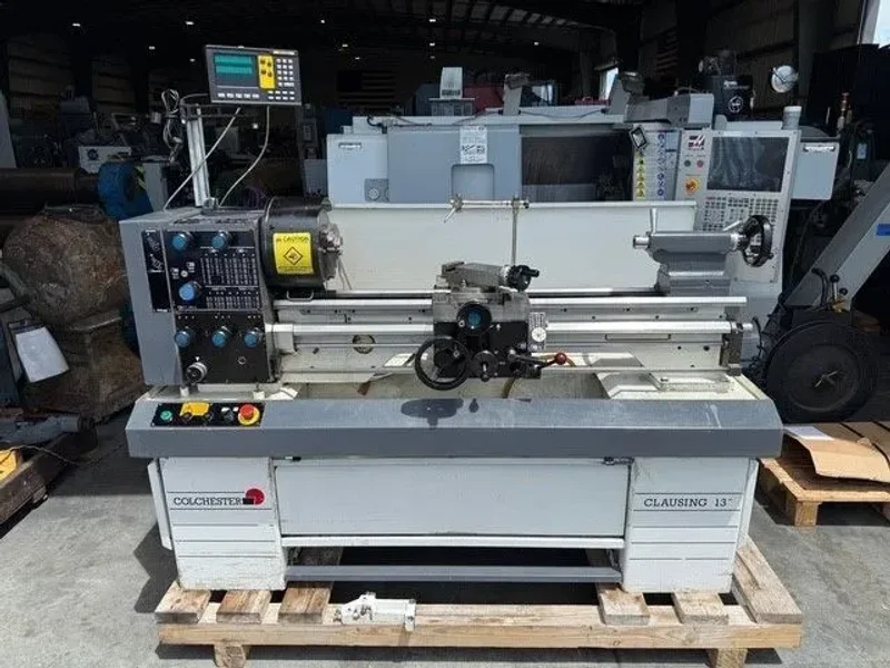 CLAUSING COLCHESTER 13”/18” x 40”cc Lathe 1998’ #7691