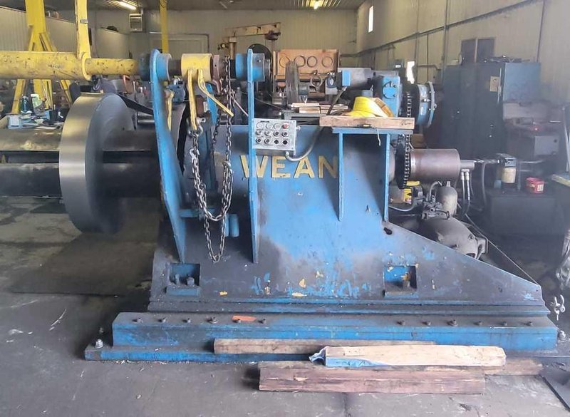 48" x 7.00" x 25,000# Wean Slitting Line STOCK#3216
