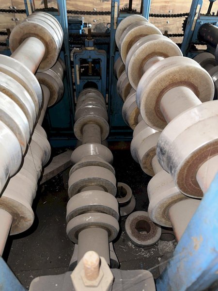 44&quot; ASC DUAL HEIGHT &quot;R&quot; &amp; &quot;AG&quot; PANEL ROLLFORMER LINE: STOCK #14226