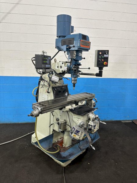 3HP BAILEIGH MODEL #949-3 VERTICAL RAM TYPE MILL: STOCK #77114