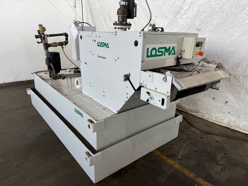 24" LOSMA MASTER MEDI-600 PAPER BAND COOLANT FILTRATION SYSTEM. (NEW IN 2014) STOCK # 0685324