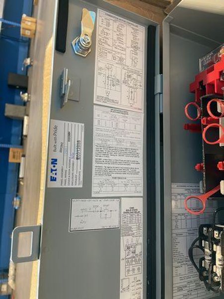 EATON FREEDOM NEMA COMBINATION FVNR STARTER WITH FUSED DISCONNECT &amp; CPT  -  ECN1811CCC