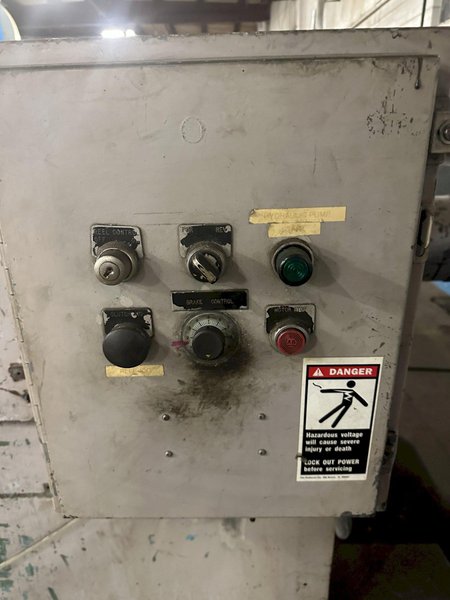 10,000 LB X 30&quot; NIAGARA RL5-30 POWERED COIL REEL UNCOILER. STOCK # 0100223