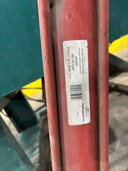 200 TON SPX / AMETEK MODEL #RD200 HYDRAULIC PRESS WITH HOUSING &amp; POWER INVERSION: STOCK 22640