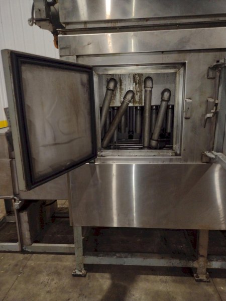 24" WIDE FPI SYSTEMS MODEL #CBW-24 STAINLESS STEEL CONVEYOR TYPER PASS-THROUGH PARTS WASHER: YOBRO #25173