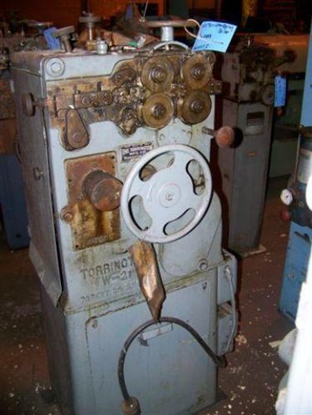 TORRINGTON # W-21 WIRE SPRING COILING MACHINE