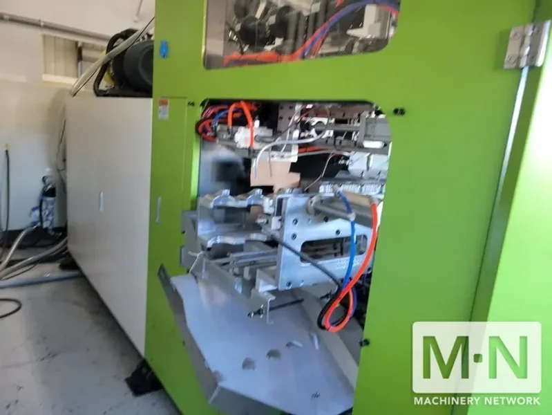 SINGLE HEAD OR TRIPLE HEAD POWERJET PLASTIC MACHINERY MODEL EB5085S3 CONTINUOUS EXTRUSION BLOW MOLDING MACHINE MFG 2022