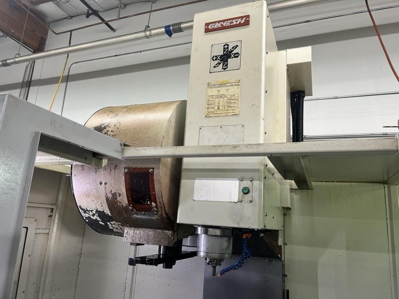 Ganesh VMC-4020 Vertical Machining Center, 2007 – 10K Spindle, Fanuc Oi Control