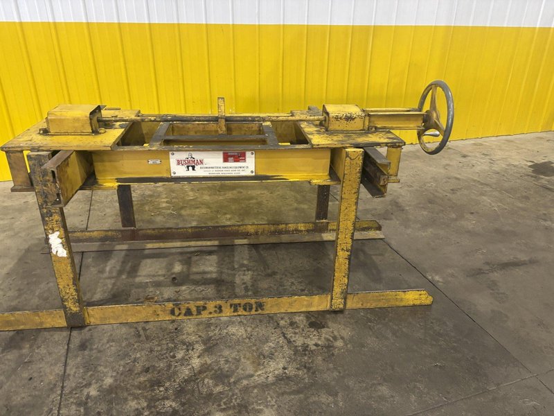 3 TON x 64&quot; x 26-70&quot; BUSHMAN MODEL #5500 ADJUSTABLE SHEET LIFTER: STOCK #22771