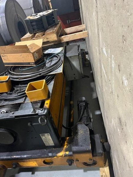 20 TON KONE CRANE AND TROLLEY STOCK# 4192
