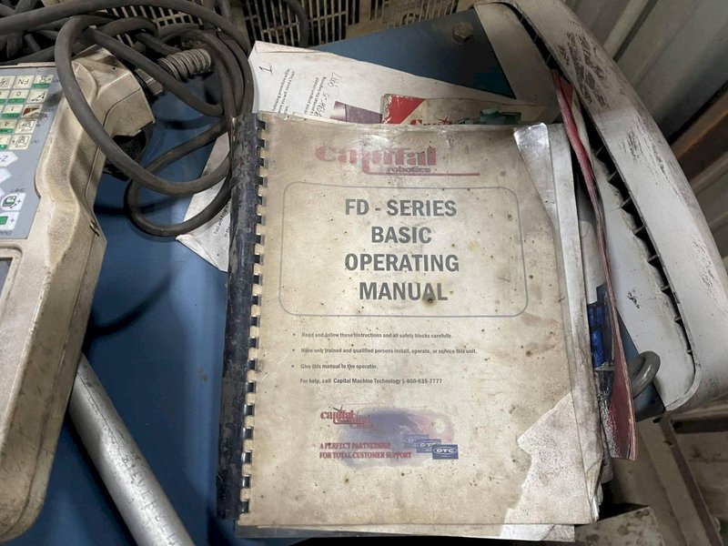 Capital Robotics FusionArc 300L 3-Station Weld Cell, 2018 – Daihen OTC FD-B6L 6-Axis Robot