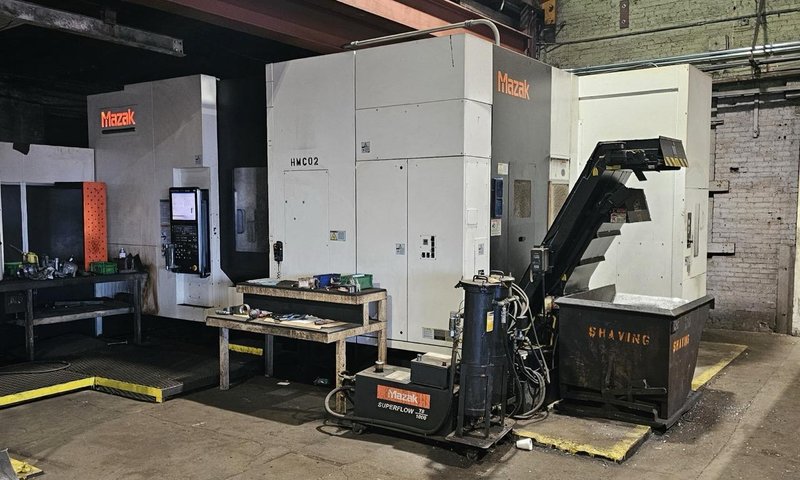 Mazak Nexus 6800-II HMC, 2012 – 8 Pallet System, Probing, TSC