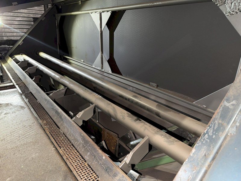 30&quot; x 68&quot; LS INDUSTRIES SHOT BLAST MACHINE WITH DUST COLLECTOR, FOR PROPANE TANKS: STOCK #22767