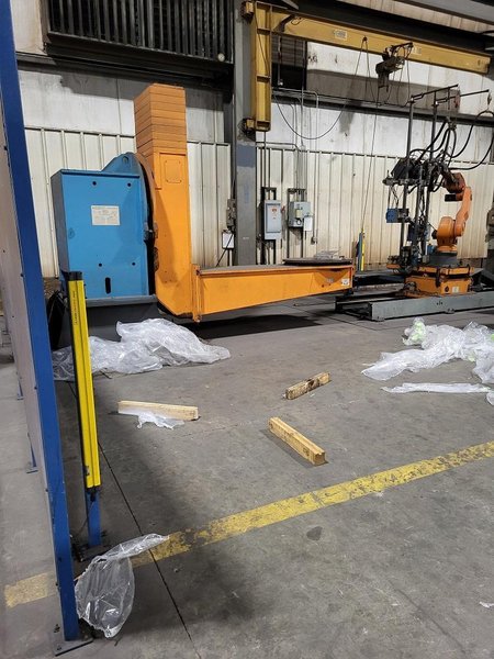 Cloos Romat 410 Robotic Welding Cell, 2007