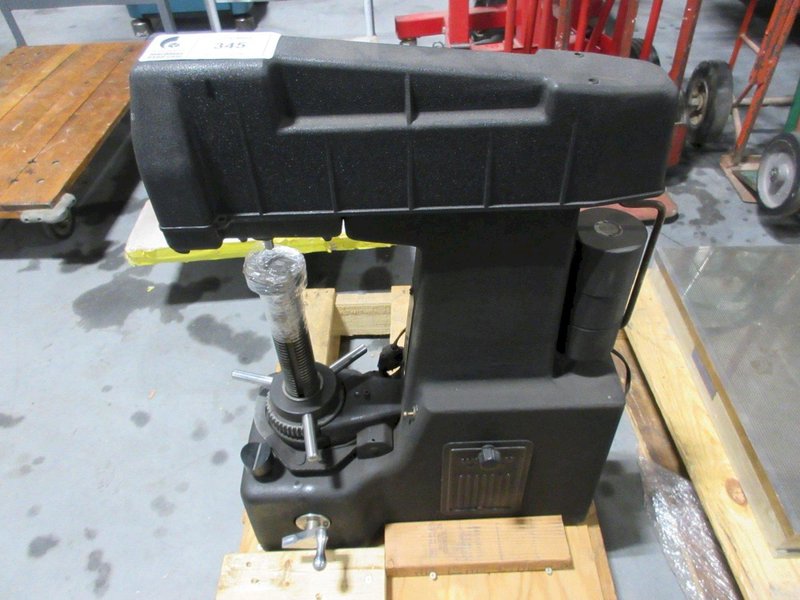 Rockwell Model 3 YS Superficial Hardness Tester with Weights and Anvil Attachments- Auction Item
