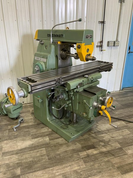205-12 CINCINNATI CINEL 60 UNIVERSAL HORIZONTAL MILLING MACHINE: STOCK #81258