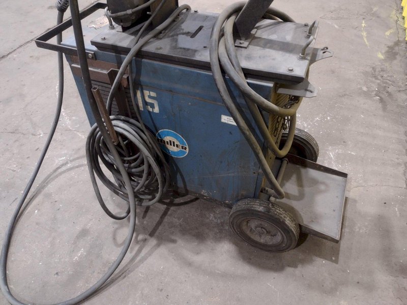 200 AMP MILLER  MODEL #CP-200 WELDER WITH MILLER WIRE FEEDER: STOCK #19660